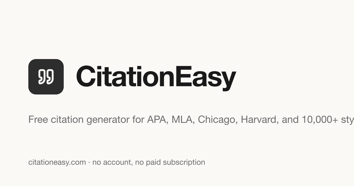 APA Heading Generator - Format APA 7 Heading Levels 1–5 | CitationEasy